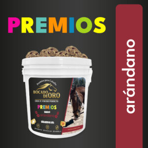 Premios para Caballos sabor arandano